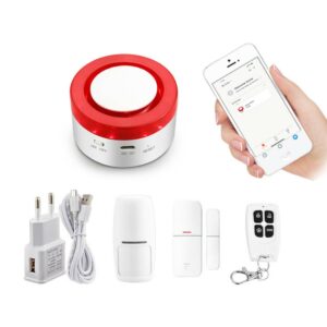 Pack Alarme IPT1 complet WIFI avec sirène