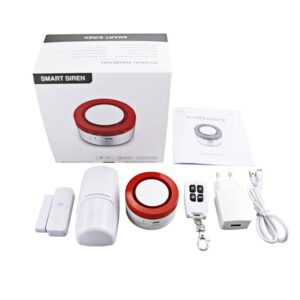 Pack Alarme IPT1 complet WIFI avec sirène
