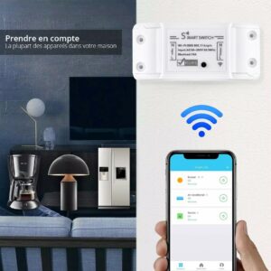 Switch à câbler WiFi - 10A Tuya Smart