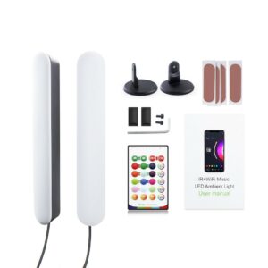 Paire de barres LED connectées 7W - WRGB WiFi Tuya Smart