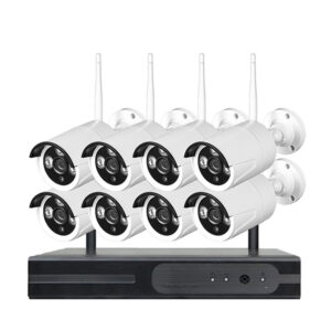 Pack 8 caméras WiFi prise EU - Vision Nocturne et Waterproof